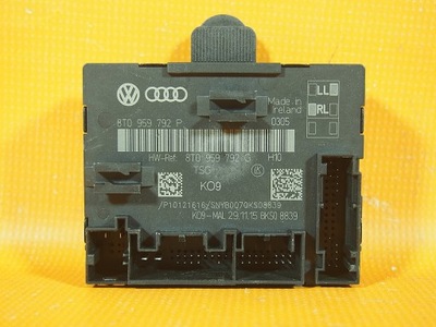 AUDI A5 8T VALDIKLIS DURYS PRIEK. DEŠINYSIS 8T0959792P 