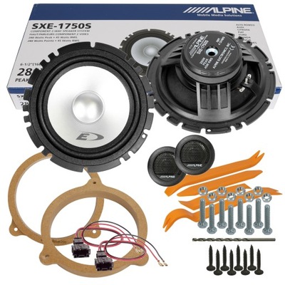 ALPINE ALTAVOCES ROVER 200 25 PARTE DELANTERA DISTANCIAS  