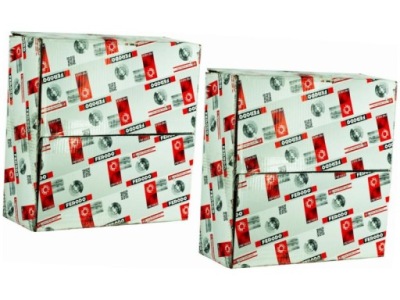 Гальмівні диски перед nissan x-trail 3 1.3-2.0 14- renault koleos 2 2.0 16- фото №1