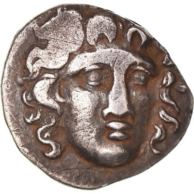 Moneta, Wyspy przy Carii, Drachm, 205-190 BC, Rhod