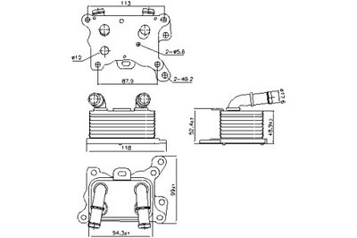 NISSENS AUŠINTUVAS ALYVOS MERCEDES A V177 A W177 B SPORTS TOURER W247 