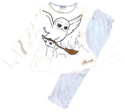 Piżama Harry Potter 104, piżamka Hedwiga SOWA
