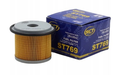 FILTRO COMBUSTIBLES SCT ALEMANIA ST 769, FILTRON PM858, MANN P716  