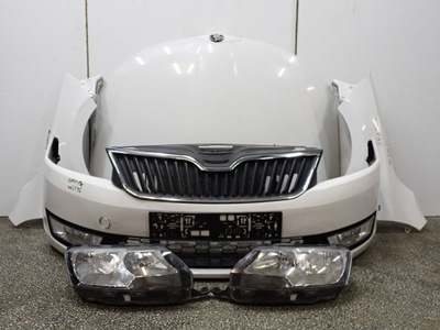 Kompletny перед капот лампы бампер europa skoda rapid lf9e 1.2 tsi 13r фото №1