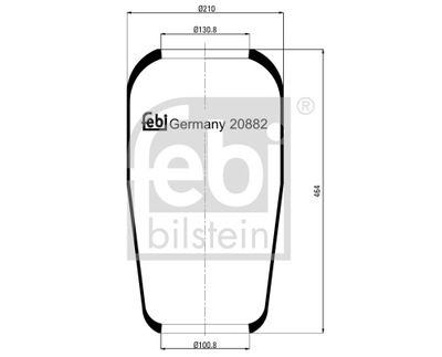 ПЫЛЬНИК ПОДВЕСКИ FEBI BILSTEIN FE20882