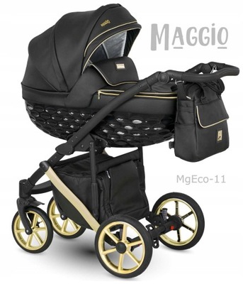 wózek dla dziecka 4w1 Camarelo Maggio czarny