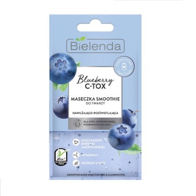 Bielenda Blueberry C-TOX maseczka smoothie do twarzy