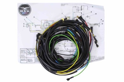 INSTALACIÓN ELÉCTRICA WSK M06B3 125 „BAK”  