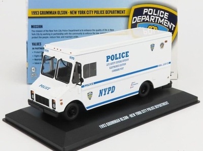 GREENLIGHT GRUMMAN Olson LLV New York Police 1:43