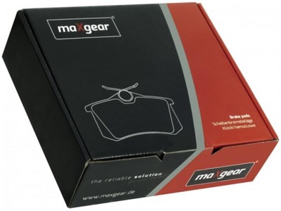 КОЛОДКИ ПЕРЕД MAXGEAR 19-0537