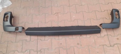 Бампер задня renault kangoo ii 8200499041 8200436724 8200499042 фото №1