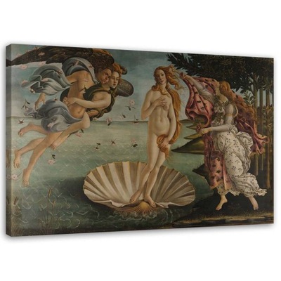 REPRODUKCJA Narodziny Wenus-S.Botticelli 90x60