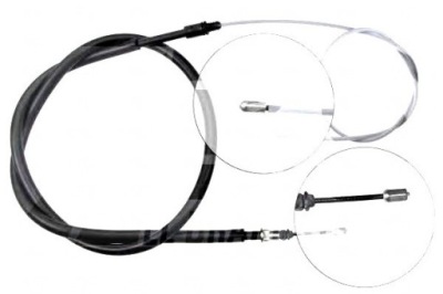 A.b.s. трос тормоза ручного renault laguna iii фото №1