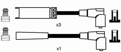 NGK 8275 ПРОВОДИ ZAPLONOWE NGK 8275