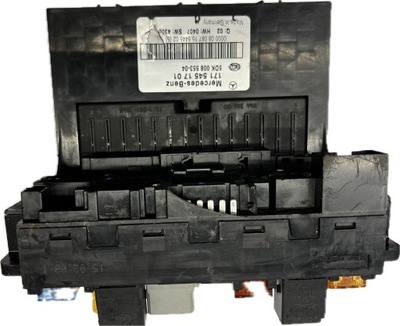 Коробка запобіжників bsi модуль mercedes slk r171 w171 1715451701 фото №1