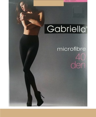 GABRIELLA Rajstopy microfibre 40 DEN k.:NEUTRO