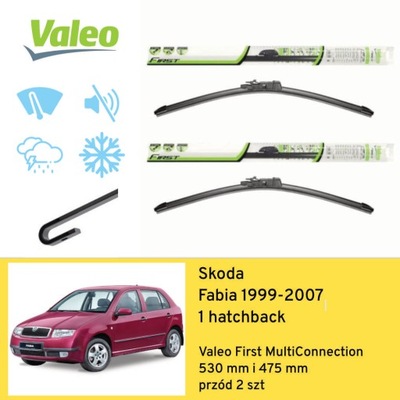 ДВІРНИКИ ПЕРЕД DO SKODA FABIA 1 HATCHBACK (1999-2007) VALEO