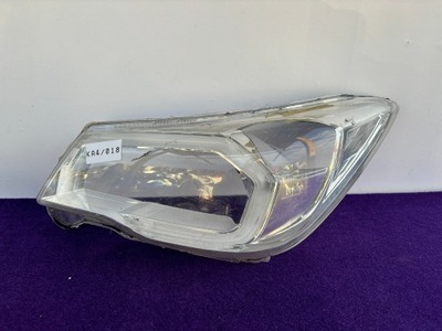 Subaru forester рестайлінг  16-18 рік ліва фара перед скло фари + led ka4/018 фото №1