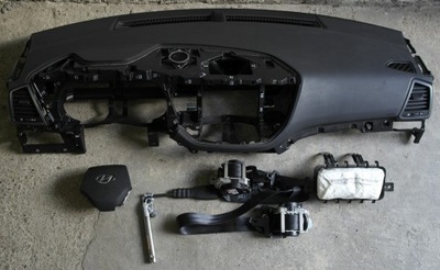 Hyundai tucson ii подушка безпеки ремені панель приладів консоль панель приладів pulpit полиця pas фото №1