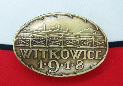 WITKOWICE 1918 odznaka internowanych Legiony Obóz