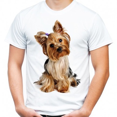 Koszulka dziecięca z Yorkiem York psem pies 140