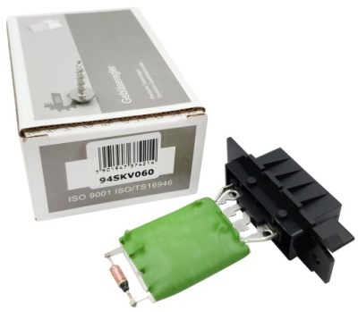 Skv резистор вентилятор 94skv060 opel adam фото №1