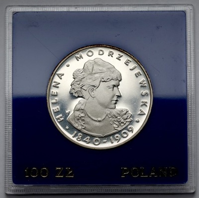 935. 100 zł 1975 Modrzejewska