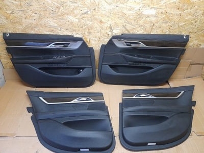 Оббивка обшивка двері kpl bmw 7 g11 фото №1