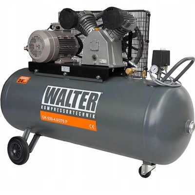 Kompresor walter 270L wyd.630 l/min sprężarka 4kw