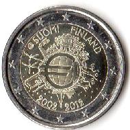 2 euro okolicznościowe Finlandia 2012 waluta