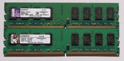 Pamięć 4GB (2x2GB) DDR2 PC2-6400 800MHz KINGSTON