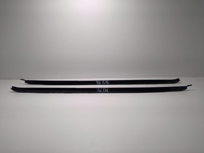 Bmw x6 f16 молдинг скло перед ліва фото №1