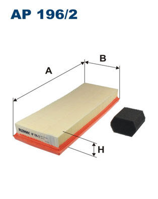 FILTRO AIRE FILTRON AP196/2  