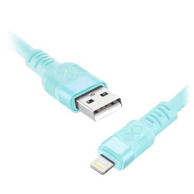Kabel USB-A - Lightning eXc WHIPPY Pro, 2M, 12W, szybkie ładowanie, kolor m