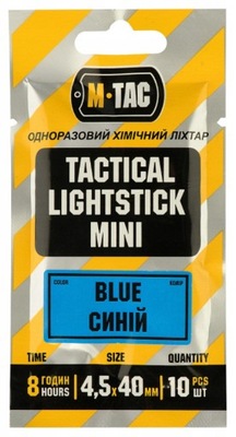 OŚWIETLENIE CHEMICZNE M-TAC 4 CM 8 H BLUE x 10