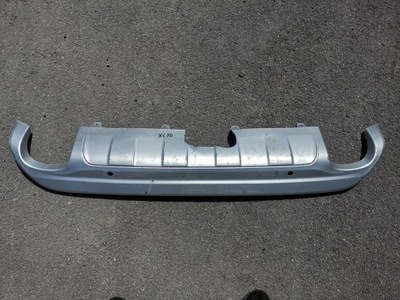 Volvo xc70 2014- спойлер накладка бампера заднього фото №1