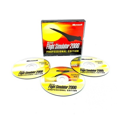 MICROSOFT FLIGHT SIMULATOR 2000 PROFESSIONAL EDT