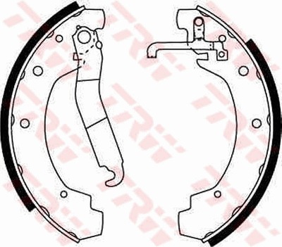 КОЛОДКИ ТОРМОЗНОЙ VW LT 35-55 75-96