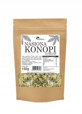 NASIONA KONOPI ŁUSKANE 150 G