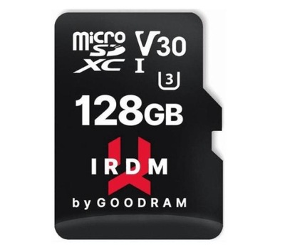 Karta IRDM microSD 128GB 100/70 MB V30 U3 Adapter