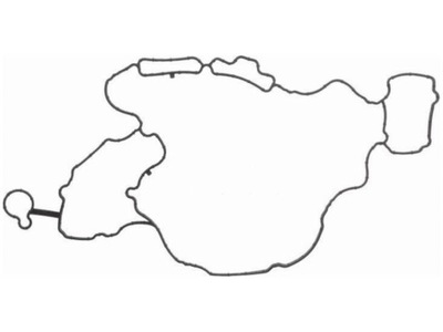 Прокладка кришки клапанів lancia delta iii 1.7 фото №1