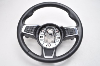 Jaguar f-pace x761 воздуховод кожаный подогрев лепестки переключения фото №1