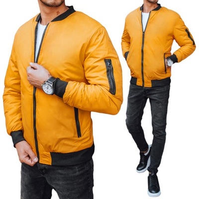 MĘSKA PIKOWANA KURTKA BOMBER JACKET tx3825 - L