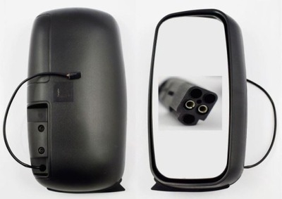 Дзеркало volvo fh fm ліва з підігрівом ручні фото №1