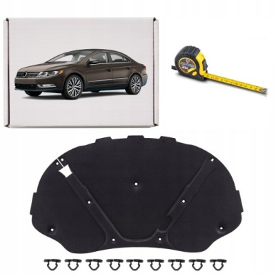 Volkswagen cc 2008-2016 шумоизоляция капот 3c8863831a + клипсы фото №1