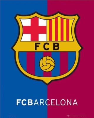 FC Barcelona Godło Klubu - plakat 40x50 cm