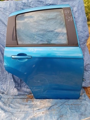 Дверь правый задняя citroen c3 ii фото №1