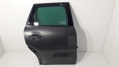 Дверь задние правое citroen c3 aircross графитовый 2023 t163 фото №1