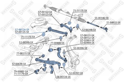 ВАЖІЛЬ AUDI A6 ALL 04/A8, VW PHAETON ALL 02-