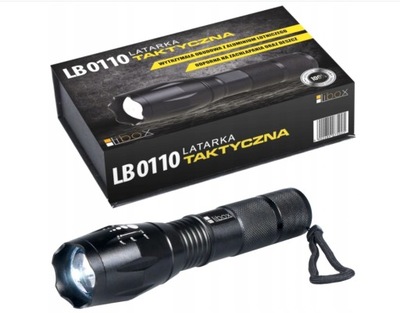LATARKA AKUMULATOROWA TAKTYCZNA LB0110 LIBOX